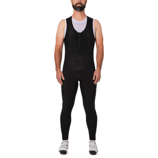 Men's Weatherproof Thermal Bib Tights | FLANDERS Black
