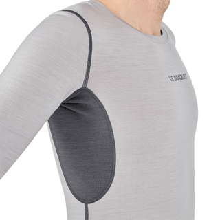 Unisex Long Sleeve Base Layer | CLASSE MERINO Coal