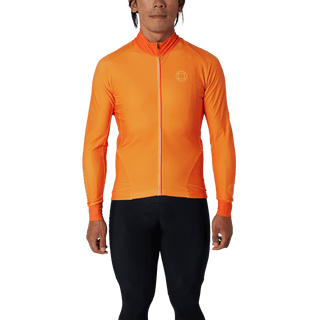 Veste thermale manches longues Homme | LOMBARD Tangerine
