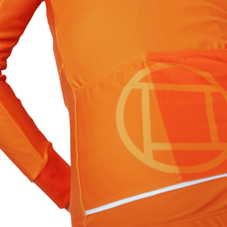 Veste thermale manches longues Femme | LOMBARD Tangerine