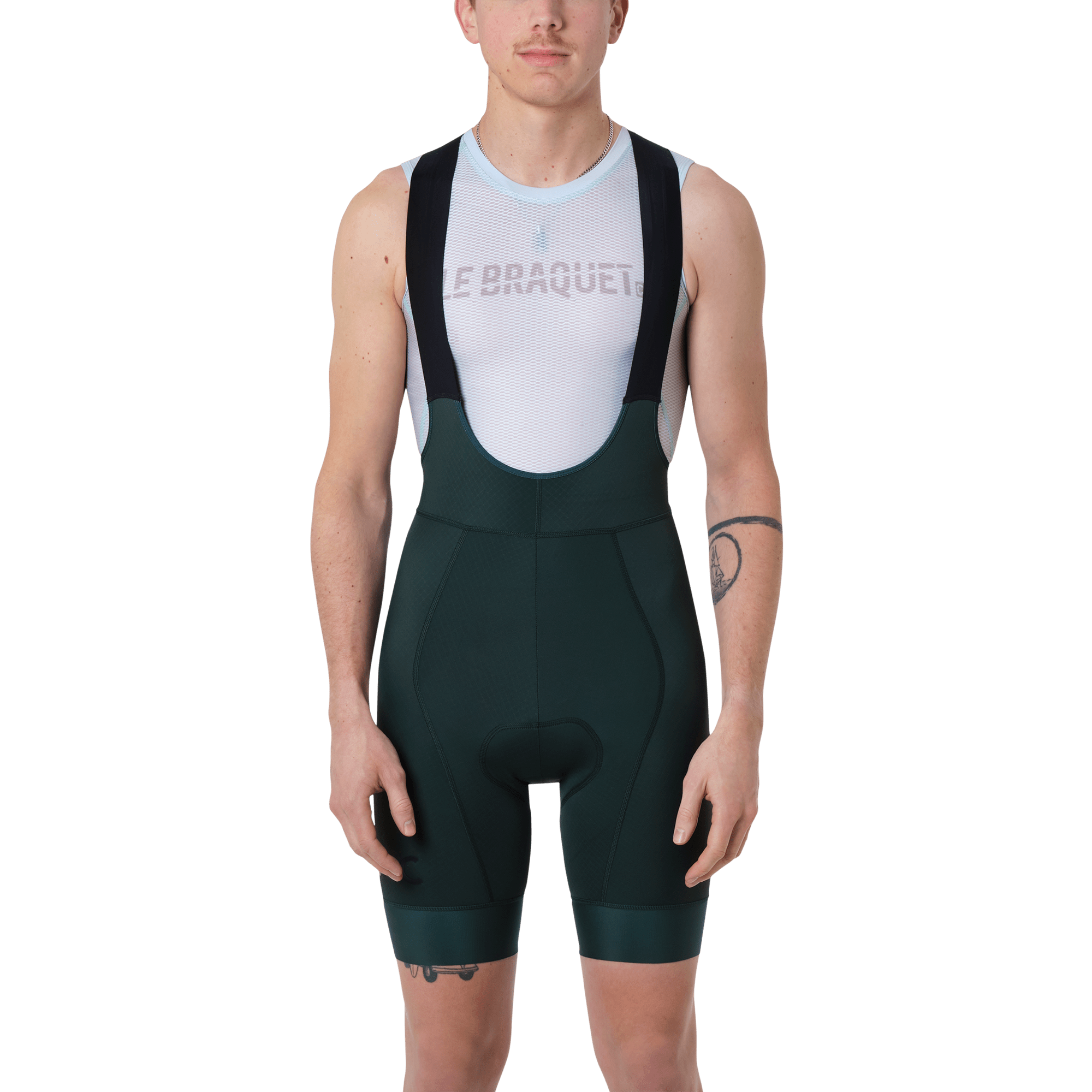 Men s Bib Shorts PODIUM BRG Le Braquet Cycling Club