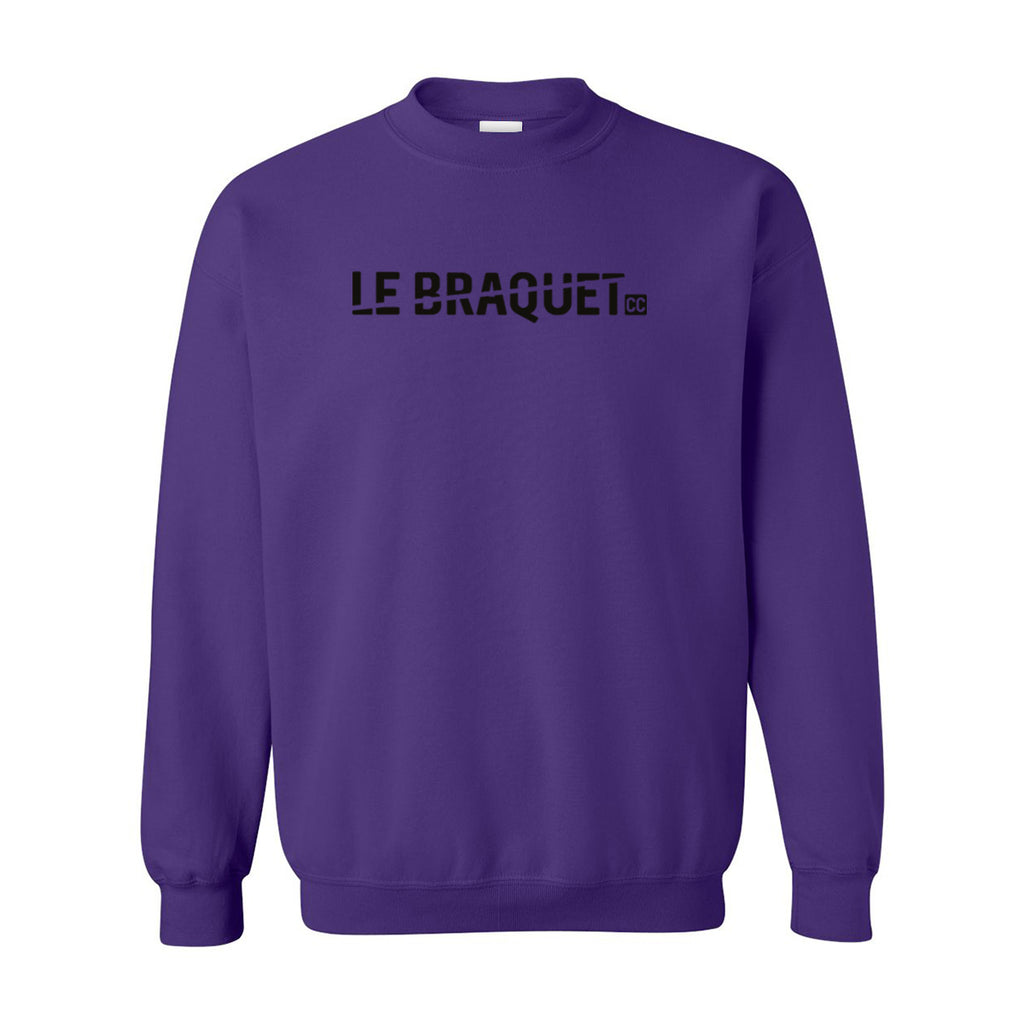 purple sweatshirt